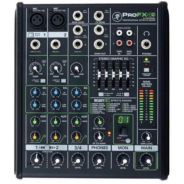 Mixer MACKIE PROFX4v2