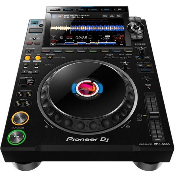 MULTI-PLAYER PIONEER DJ, CDJ-3000, NEGRU