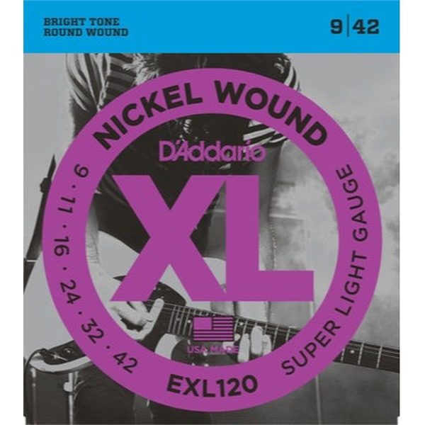 Corzi electrica D'Addario EXL120