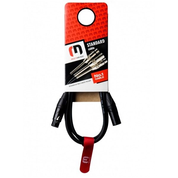 Cablu xlr m -xlr f  3m Reds Music