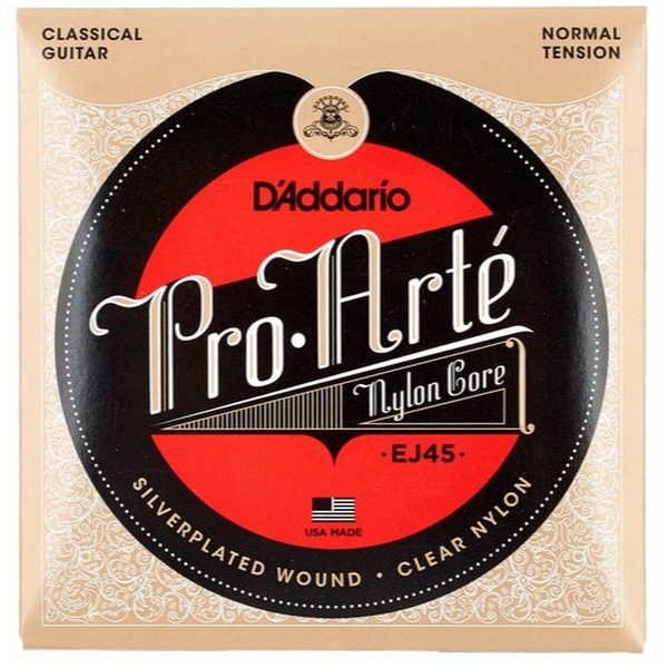 Corzi Daddario EJ45 Pro-Arte Tensiune Normală
