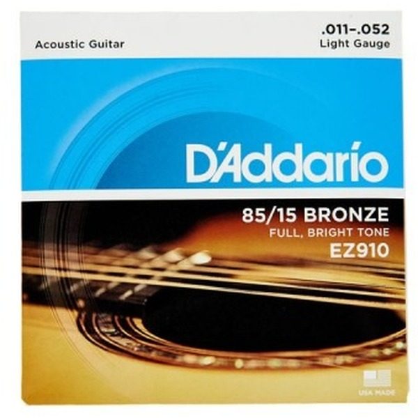 Corzi chitara acustica D'addario EZ910